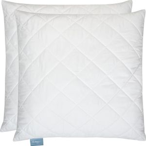2er Set - Hochwertiges Microfaser Kopfkissen | 80 x 80 cm | xDream Pure | Allergiker geeignet