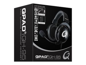 QPAD Gaming Headset Stereo High End QH-95 7.1 USB    schwarz