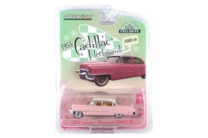 Greenlight 30396 Cadillac Fleetwood Series 60 pink 1955 - Exclusive Maßstab 1:64 Modellauto