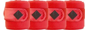 Kentucky Horsewear Fleecebandagen Velvet Rot Full Kentucky Horsewear Fleecebandagen Velvet Rot Full