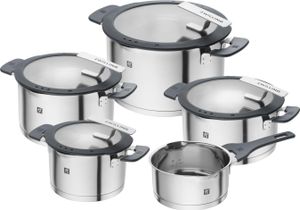 Zwilling 1009150 Simplify Kochtopfset, stainless steel, Silber-Schwarz Zwilling 1009150 Simplify Kochtopfset, stainless steel, Silber-Schwarz
