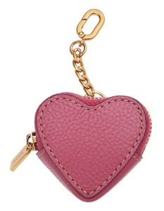 FOSSIL Vday Coin Pouch Keychain Magenta