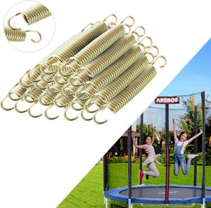 AREBOS pružiny na trampolíny, napínacie pružiny, oceľové pružiny, náhradné pružiny na trampolíny, príslušenstvo na trampolíny, 24 ks, 165 mm