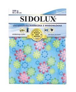 Sidolux Ściereczka Uniwersalna  Z Mikrowłókna  Kwiatki ,Kratki 40*40