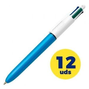 BIC 889969 4-Farben-Kugelschreiber 4 Colours Original blau Schreibfarbe farbsortiert