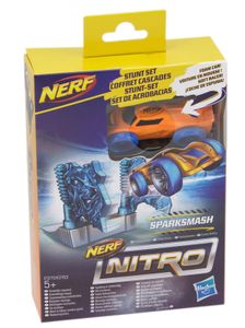 Hasbro Nerf Nitro Soft Racer Stunt Set Sparksmash (E1270)