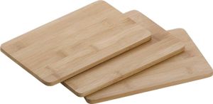 Kela Schneidebrett-Set 3tlg. Bambus bestehend aus: