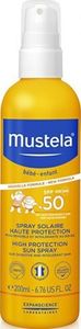 Mustela Bebe-nino Sol Spray Solar Alta Proteccion Spf50 200 Ml