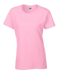 Gildan Damen T-Shirt Heavy Cotton™ 5000L Rosa Light Pink XXL
