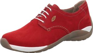 Camel Active Moonlight Damen Schnürer in Rot, Größe 3.5