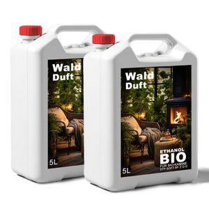 2x5 Liter Bioethanol WALDGERUCH Premium 100% fürAlkohol für Kamin 10L