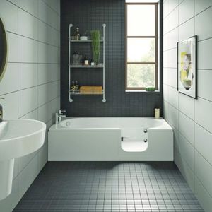 CASCADE Badewanne mit Tür/Seniorenbadewanne 169,5 x 70 x 51 cm, Ausführung Rechts CASCADE Badewanne mit Tür/Seniorenbadewanne 169,5 x 70 x 51 cm, Ausführung Rechts