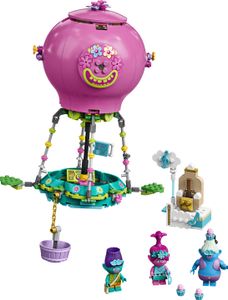 LEGO 41252 Trolls World Tour Poppys Heißluftballon Abenteuer Spielset mit Poppy, Branch, Biggie und Mr Dinkles
