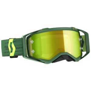 Scott Prospect Chrome grün/gelb Motocross Brille (Green/Yellow,One Size)