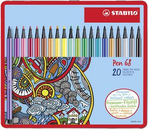 Stabilo Happymail Pen 68, 20 Stk. - Filzstifte