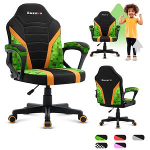 huzaro Schreibtischstuhl Kinder Ranger 1 0 Gaming Stuhl Racing Sessel Bürostuhl Drehstuhl Gamer bis 130 kg mesh Pixel