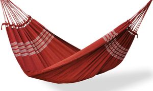 Doppel Hängematte XL Bordeaux Bahia - FairTrade Tuchhängematte
