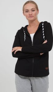OXMO OXWanda Damen Sweatjacke Cardigan Sweatshirtjacke mit Kapuze