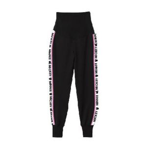 Mickey Mouse Freizeit- / Umstands- Hose mit Schriftzug an den Beinen, Größe L, Umstandshose