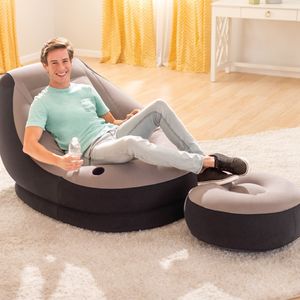 INTEX Aufblasbarer Sessel mit Sitzpuff Ultra Lounge Relax 68564NP