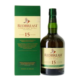 Redbreast 15 Jahre Single Pot Still Irish Whiskey 0,7l, alc. 46 Vol.-%