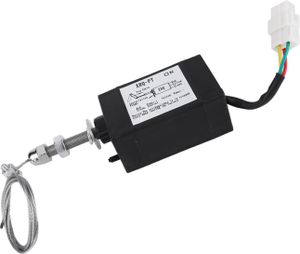 Zariadenie na vypínanie plameňa vznetového motora DC 12/24 V Elektromagnetický ventil na zastavenie motora (12 V)