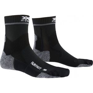 X-SOCKS Run Fast Laufsocken Unisex opal black 35-38