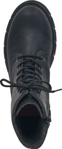 Rieker Damen Stiefeletten Schnürsenkel Kurzstiefel Z9120, Größe:41 EU, Farbe:Schwarz