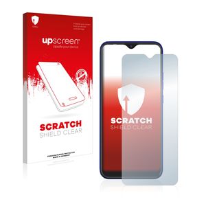 upscreen Schutzfolie für Tecno Spark Go 2021 Kratzschutz Anti-Fingerprint Klar