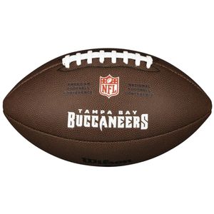 Wilson NFL Team Logo Tampa Bay Buccaneers Ball WTF1748XBTB, American-Football-Bälle, Unisex, Braun, Größe: 9