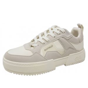 Buffalo Damen Sneaker low vegan grau creme