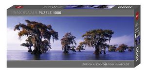 Heye 29607 - Alexander von Humboldt, Bald Cypresses, 1000 Teile Panorama Puzzle