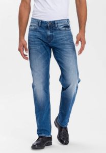 Cross Jeans Herren Relaxed Fit Jeans Hose E 161-115-ANTONIO mid blue used W36/L34
