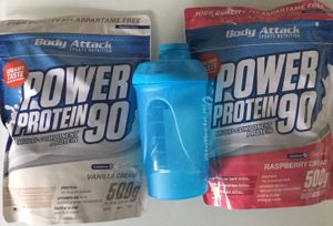 Body Attack Power Protein 90 500g Raspberry Cream