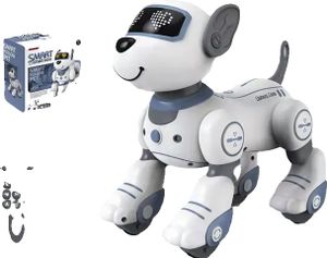 Spielzeug-Roboterhund, Fernbedienung, Stunt-Gehen, Roboterhund blau Spielzeug-Roboterhund, Fernbedienung, Stunt-Gehen, Roboterhund blau