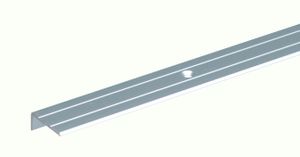 Alberts Treppenkanten-Schutzprofil | Aluminium, silberfarbig eloxiert | 1000 x 25 x 20 mm