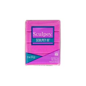 Sculpey Polymer Clay 57 g - lila Glitzer