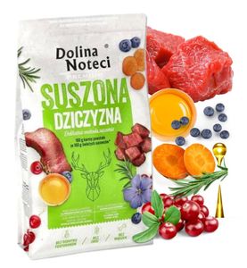 DOLINA NOTECI PREMIUM suszona karma dla psa dziczyzna 9kg