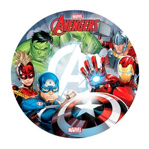 Dekora - Rundes essbares Papier - Avengers  Dekora