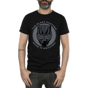 Black Panther - T-Shirt für Herren BI407 (XL) (Schwarz)