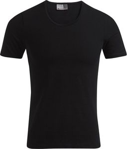 Slim-Fit T-Shirt Herren, Schwarz, S