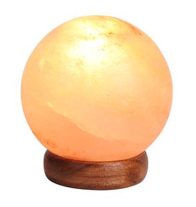 Soľná lampa Ø127mm | 1x15W | Sphere | Planet | Light Crystal Stone Table