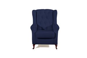 Max Winzer Lex Ohrenbackensessel - Farbe: dunkelblau - Maße: 75 cm x 82 cm x 100 cm; 26611-1100-1645246-F07