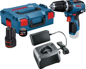 Bosch Akku-Schlagbohrmaschine GSB 12V-35 / 1x 3,0 Ah Akku + Ladegerät in L-Boxx