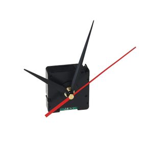 ChiliTec Uhrwerk DCF Funk-Uhrwerk mit 3 Zeigersätzen Kunststoffgehäuse zum Hängen Uhren-Bausatz schwarz