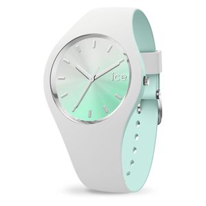 ICE Watch Duo Chic White Aqua - Quarz Damen Armbanduhr - 016984 - Medium