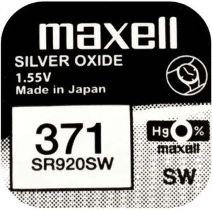 Knoflíkové články MAXELL, 0% rtuti,Polyuretan10 ks 301 - 399