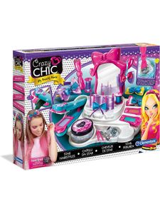 Clementoni - Crazy Chic - Hair With Star Allures! - Toy Makeup, Makeup For Kids