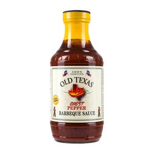 Old Texas Ghost Pepper Chili BBQ Sauce mit Raucharoma 455ml