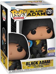 Funko Pop Dc Comics Black Adam Black Adam Mit Umhang 1251 Exklusiv Schwarz  Schwarz One Size